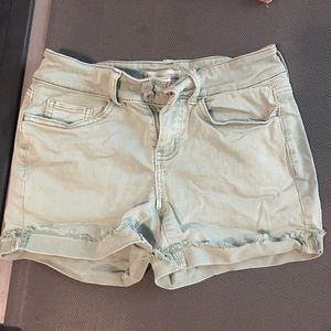 Midi shorts green